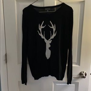 NWT Limited Crew Sweater with Deer silhouette